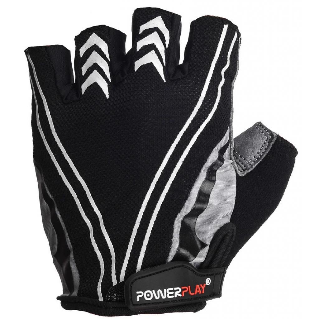 Велорукавиці PowerPlay 5007 Black M (5007D_M_Black) - зображення 2