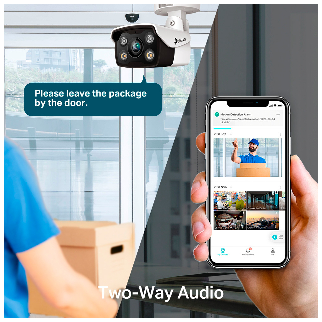 Камера відеоспостереження TP-Link VIGI-C340-4мм - зображення 5