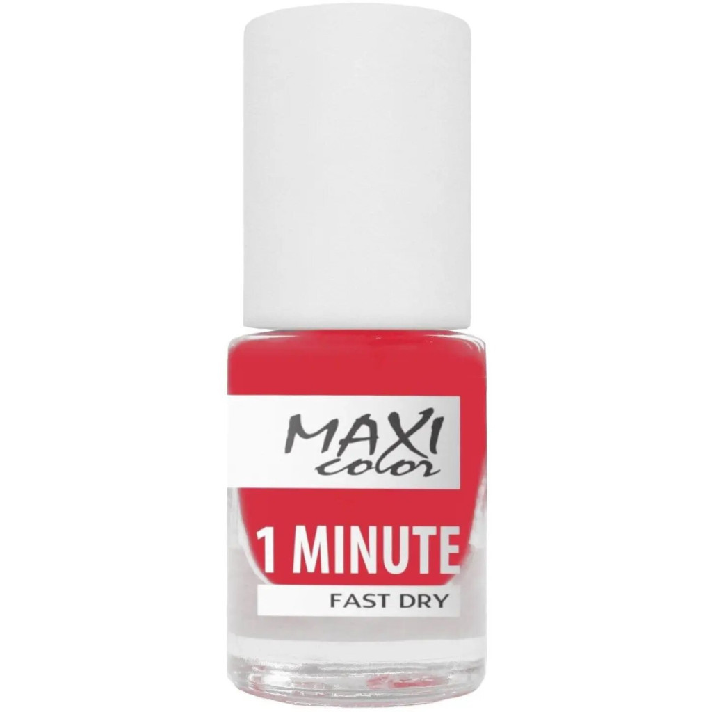 Лак для нігтів Maxi Color 1 Minute Fast Dry 036 (4823082004454) - изображение 1