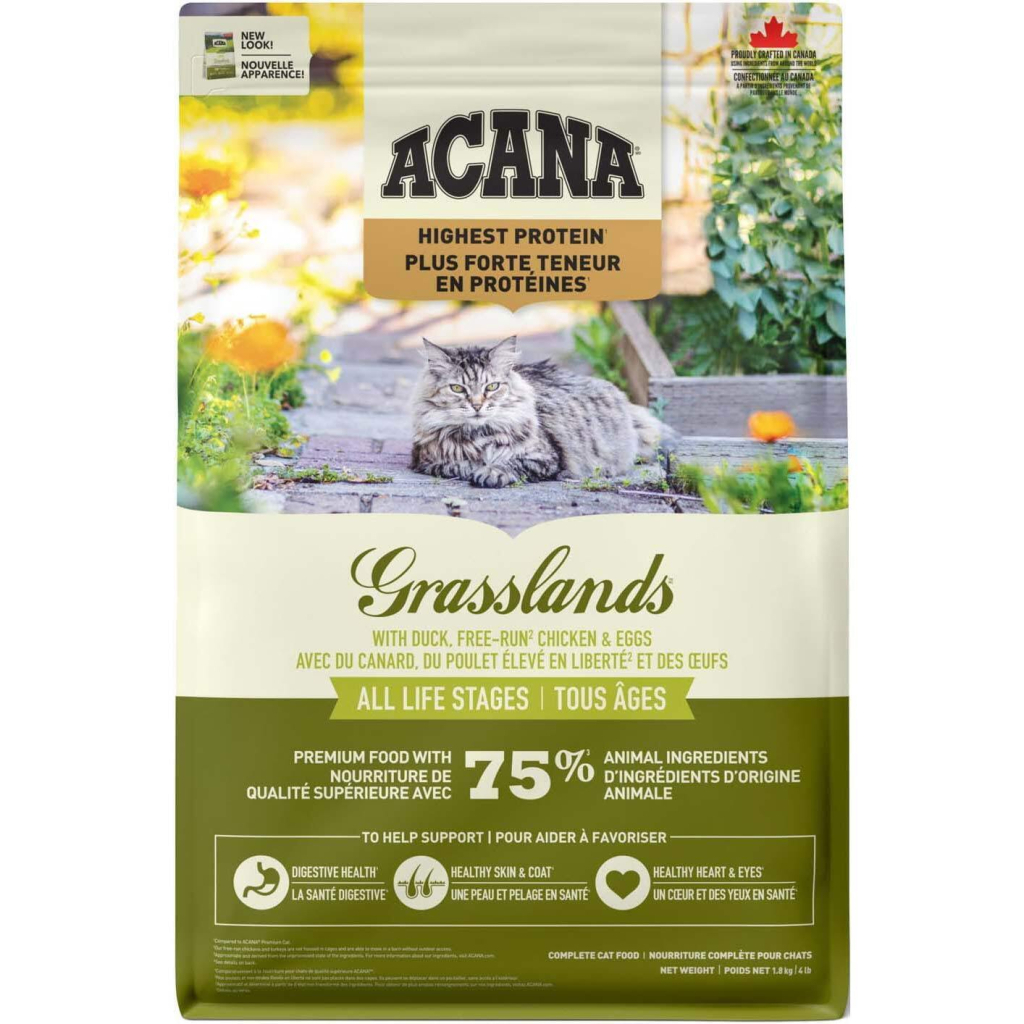 Сухий корм для кішок ACANA Grasslands 1.8 кг (0064992642181) - зображення 1