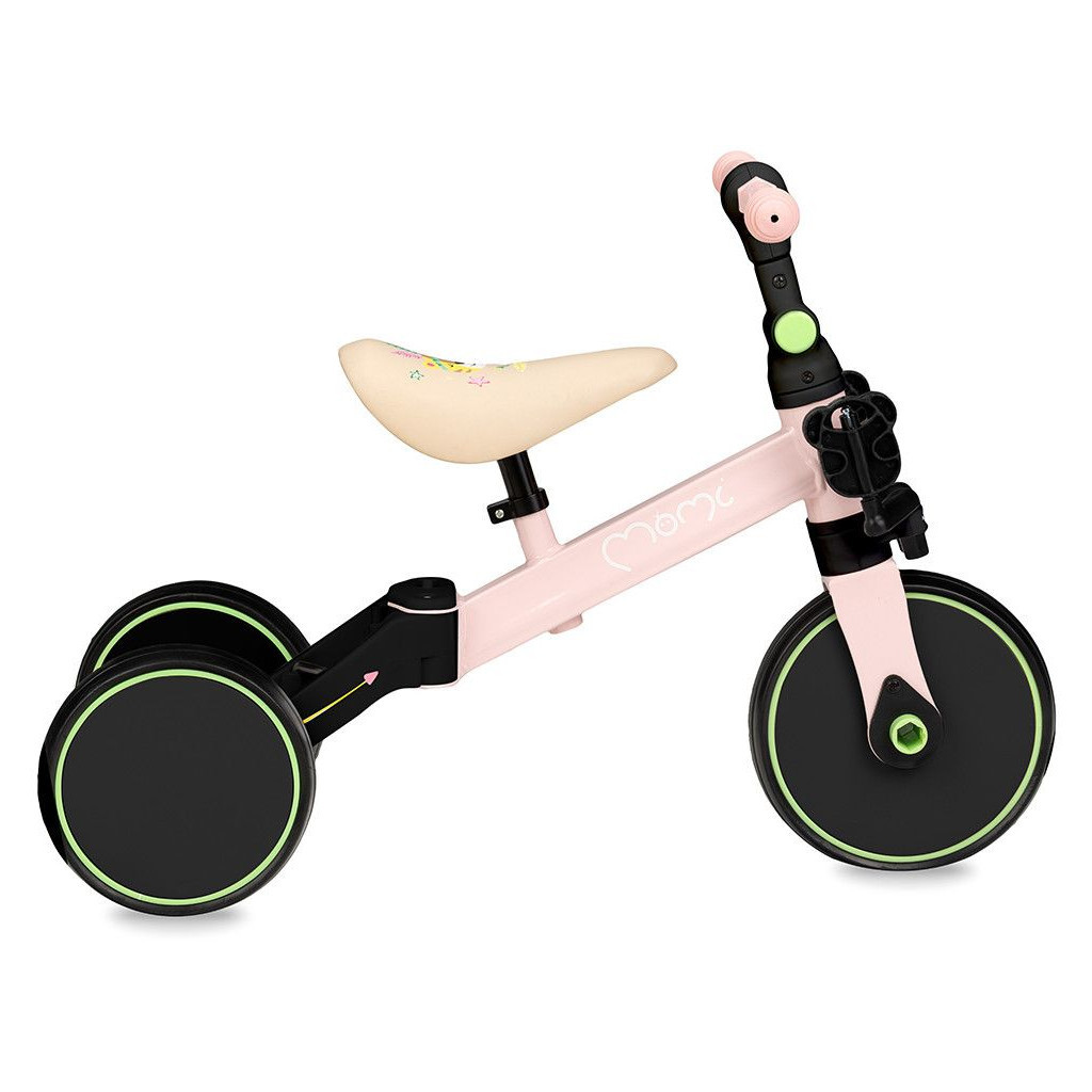 Біговел MoMi Loris 3 в 1 велосипед Pink (ROBI00039) - зображення 4