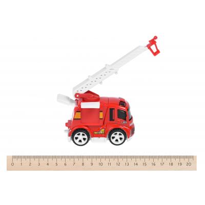 Спецтехніка Same Toy Mini Metal с лестницей (SQ90651-4Ut-2) - зображення 2