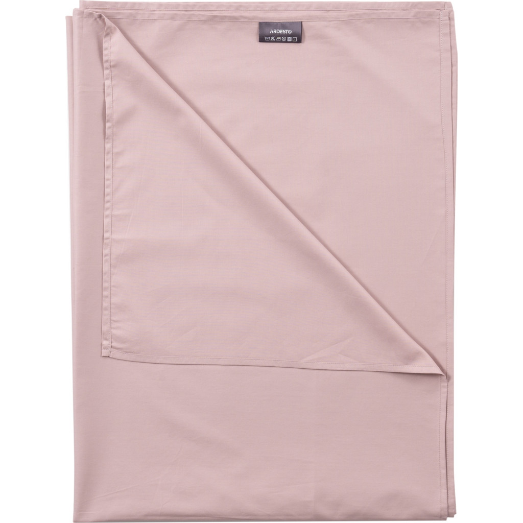 Простирадло Ardesto Mix&Match сатин 240х260 см пудра (ART2426FSP) - зображення 2