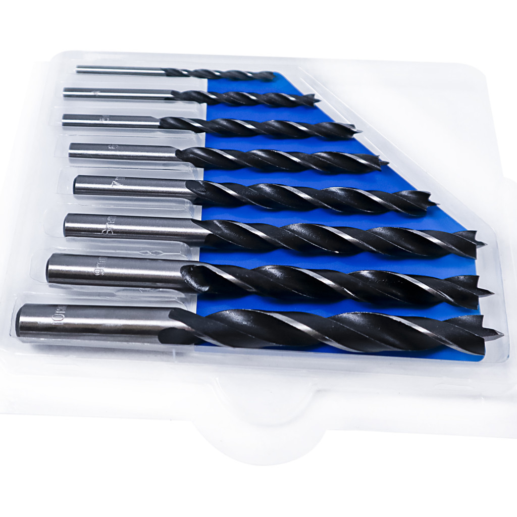 Набір свердл S&R Meister по дереву 8шт. 3-10 мм (216802008) - зображення 2