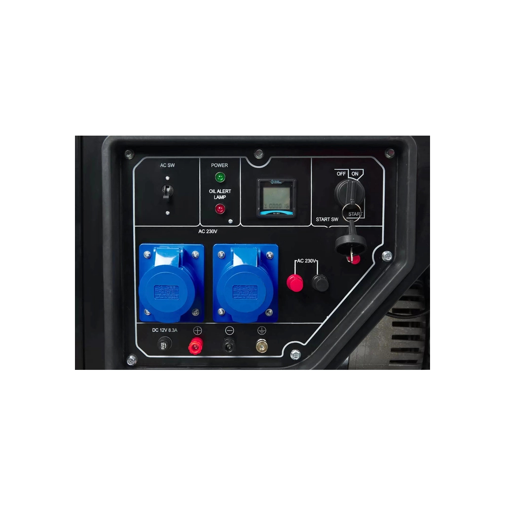 Генератор Enersol дизельний, 1-ф, 10 kW, двигун ES-110F, 3000 об/хв, вага 170 кг (SKD-10EBA) - зображення 9