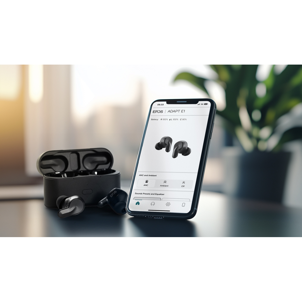 Навушники Epos Adapt E1 Scandinavan Black (1001262) - зображення 2