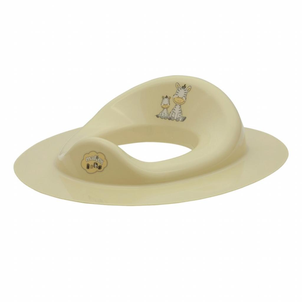 Накладка на унітаз Maltex Зебра Бежеве (3910457) - зображення 1