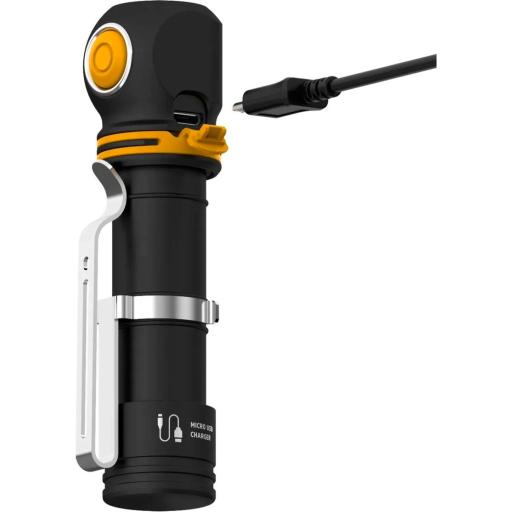 Ліхтар Armytek ELF C2 Micro-USB White (F05102C) - зображення 4