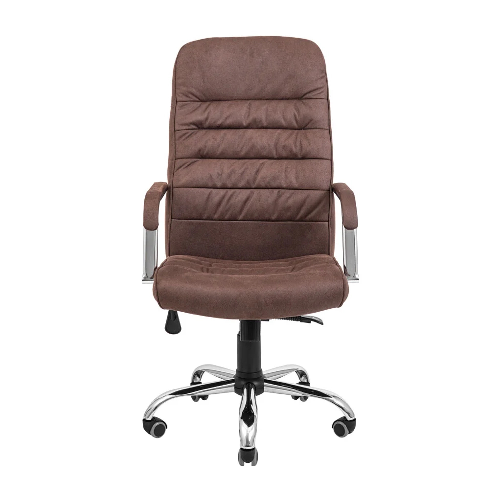 Офісне крісло Richman Ліон Ю Хром П5 M-2 (Anyfix) Мустанг Кофе (R00000050117) - зображення 2