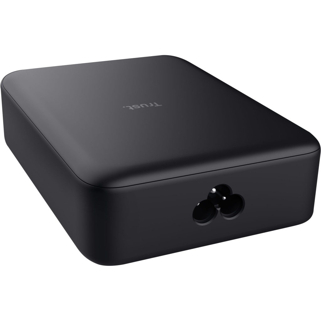 Зарядний пристрій Trust Maxo 4xUSB-C PD240W GaN Black (25413_TRUST) - зображення 2