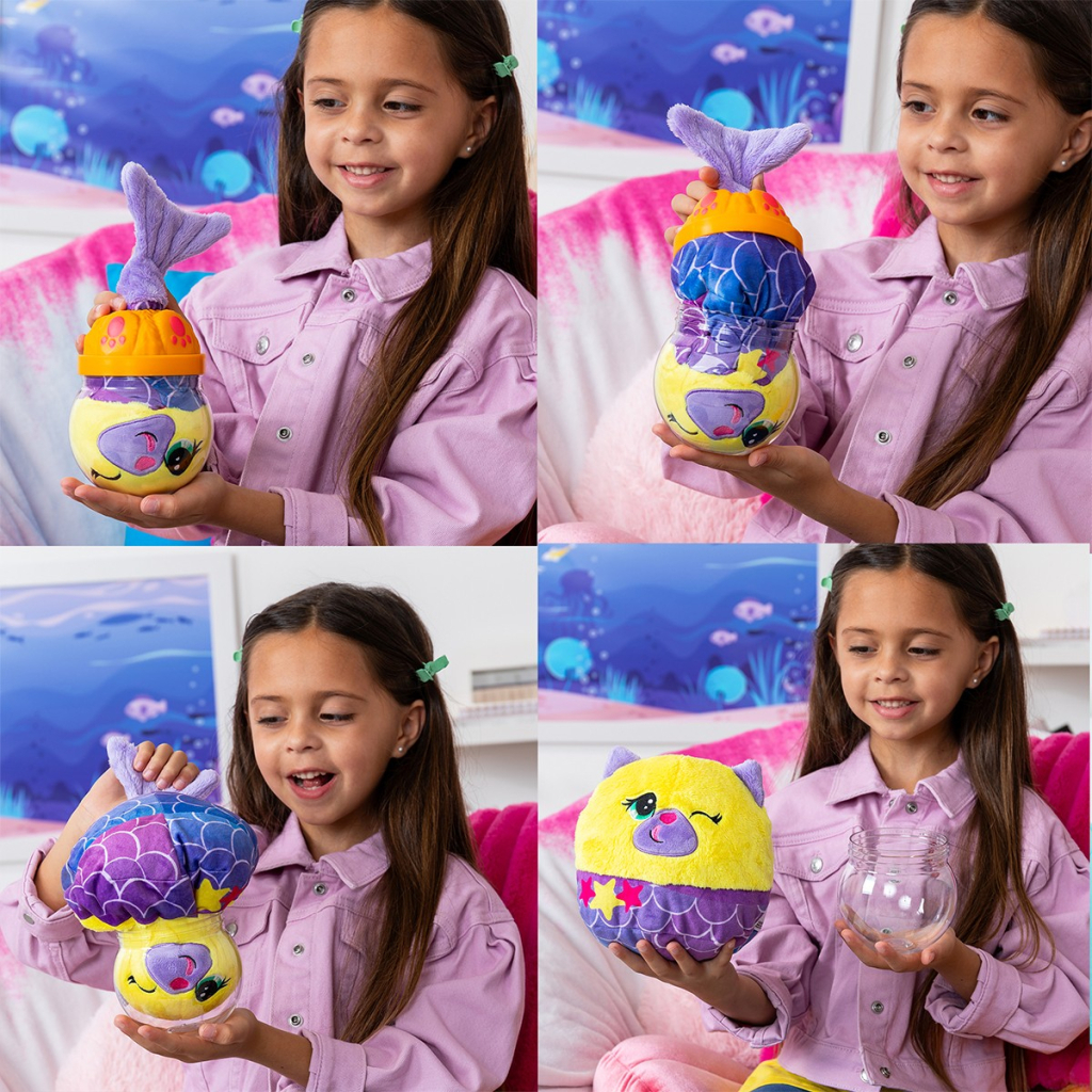 М'яка іграшка Misfittens сюрприз W2 - Кошеня в акваріумі (03945(W2)) - зображення 3