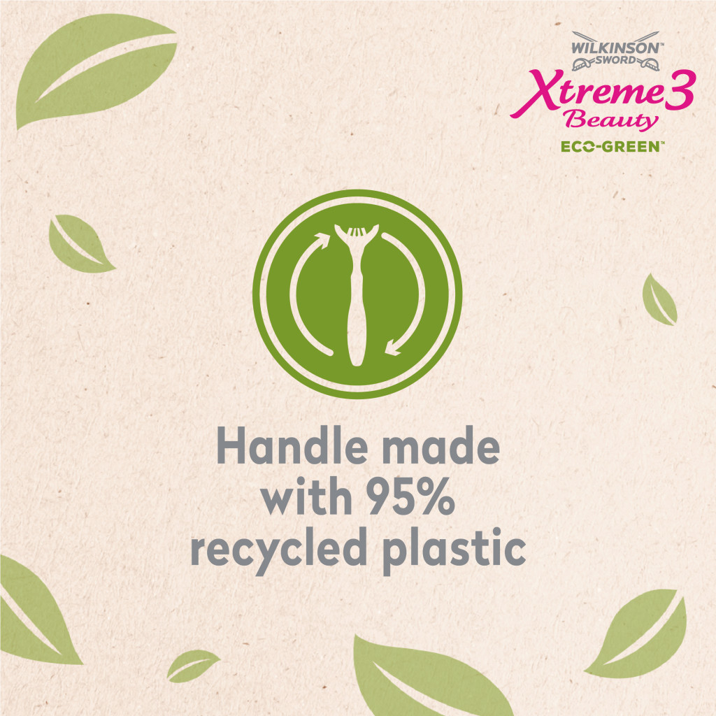 Бритва Wilkinson Sword Xtreme3 Beauty Eco Green 4 шт. (4027800173006) - зображення 6