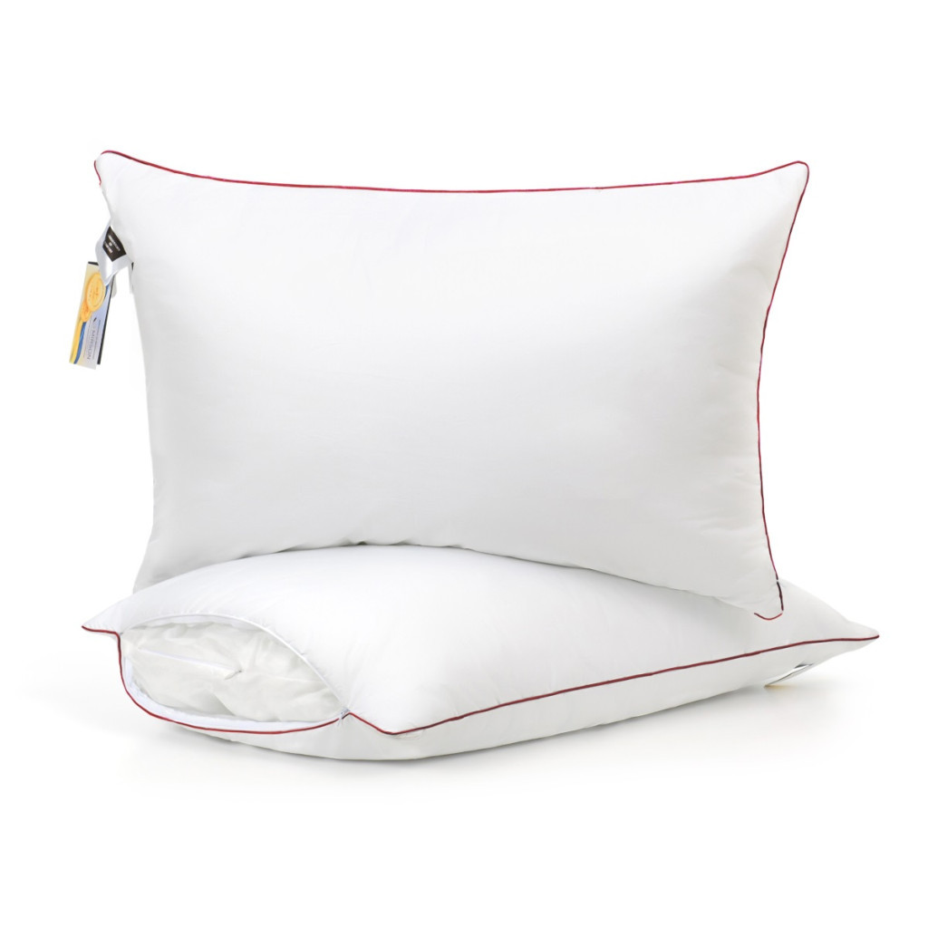 Подушка MirSon антиаллергенна DeLuxe Eco-Soft Hand Made №473 середня 70х70 (2200000625663) - изображение 1