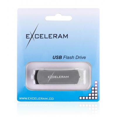 USB флеш накопичувач eXceleram 16GB P2 Series Gray/Black USB 2.0 (EXP2U2GB16) - зображення 8