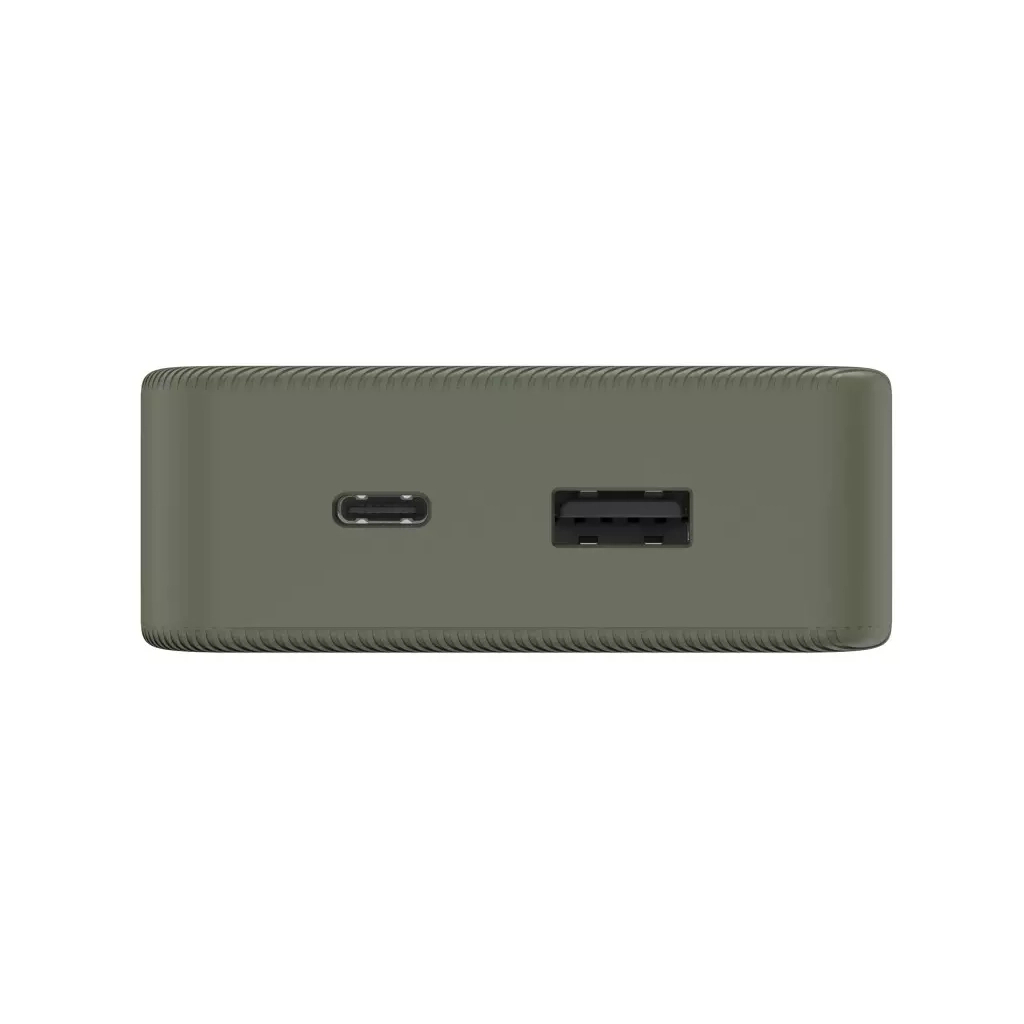 Батарея універсальна Hama 20000mAh, 15W/5V/3A, USB-C, USB-A, green (00201716) - зображення 3