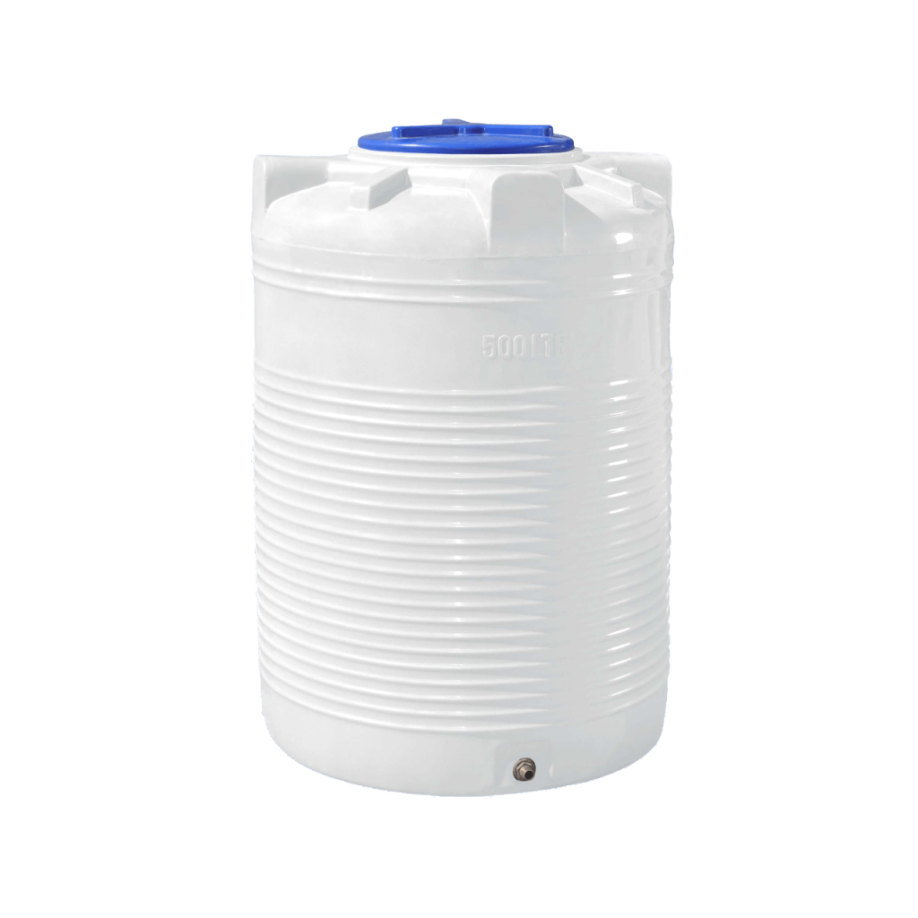 Ємність для води Рото Європласт вертикальна харчова 500 л біла (65) - зображення 1