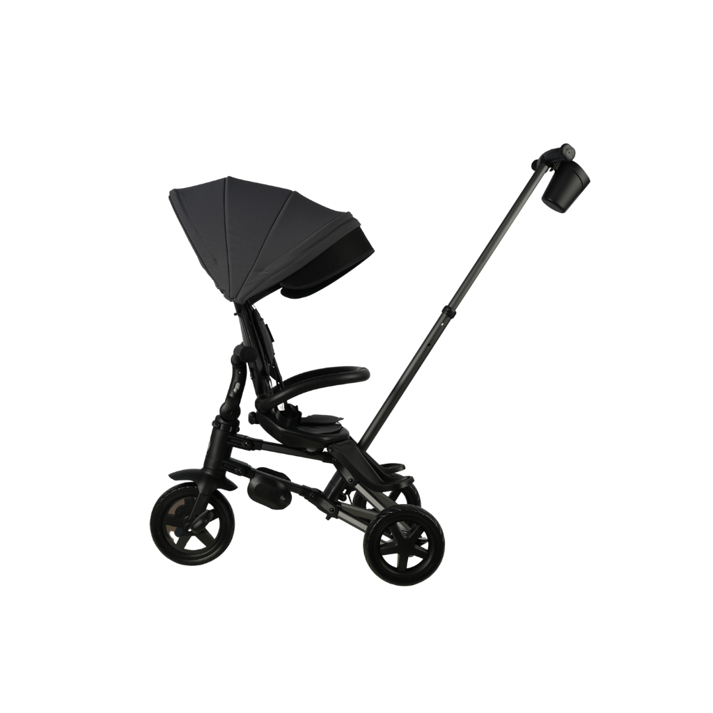 Дитячий велосипед QPlay Nova складаний триколісний Ultimate Black (S700-16NovaEvaUB) - зображення 4