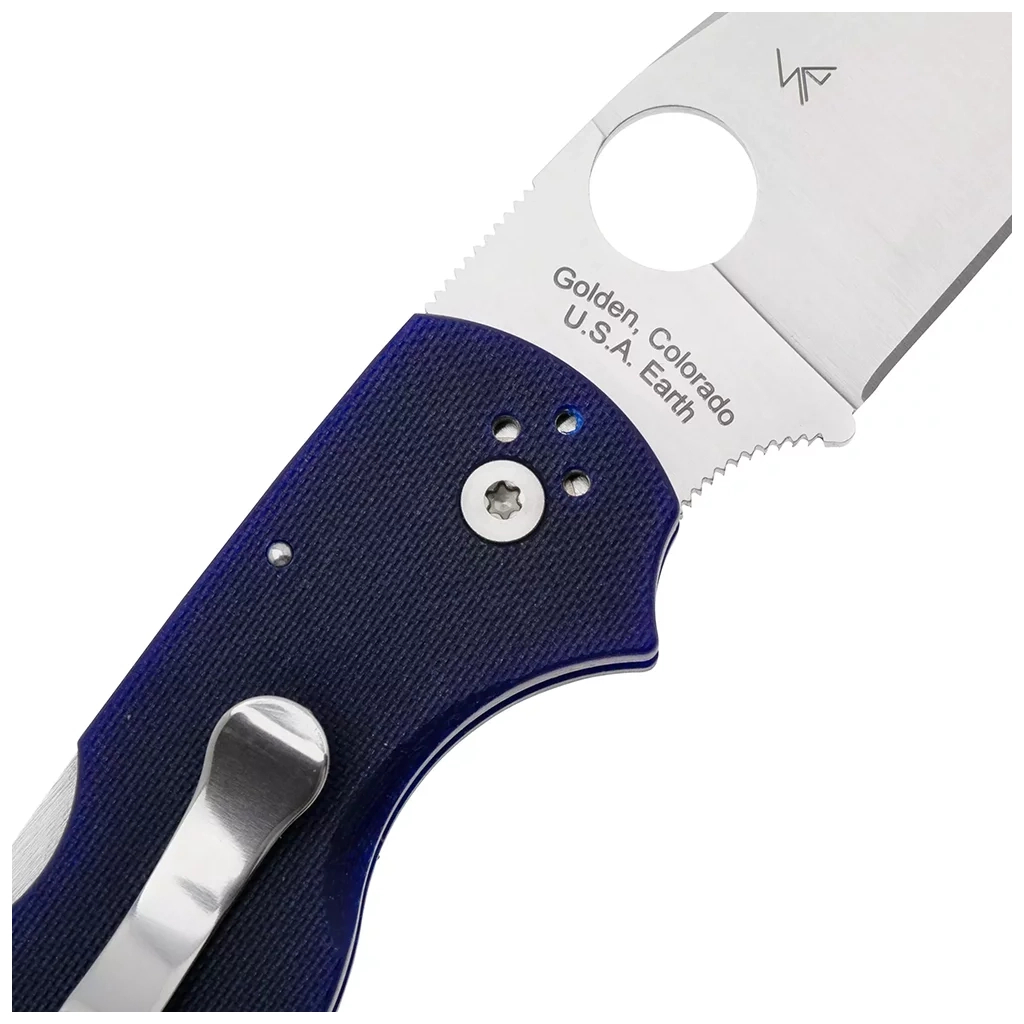 Ніж Spyderco Native 5 CPM SPY27 G-10 Cobalt Blue (C41GPCBL5) - зображення 6