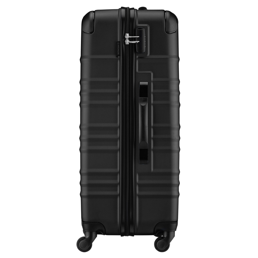 Валіза Wenger Amplar, велика, пластик, 4 колеса, чорна (653140) - зображення 4