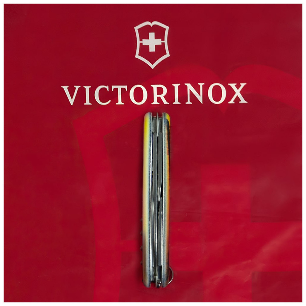 Ніж Victorinox Spartan Army 91 мм Літак + Емблема ПС ЗСУ (1.3603.3_W3040p) - зображення 7