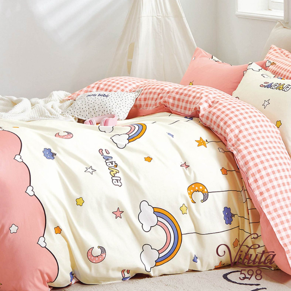 Постільна білизна Viluta Сатин Твіл 598 214х150 підліткова (598_pd) - зображення 1