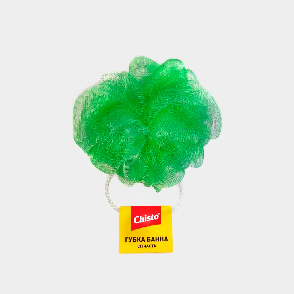 Губка для купання Chisto Класік Сітчаста Колір в асортименті (4820164150900) - picture 2