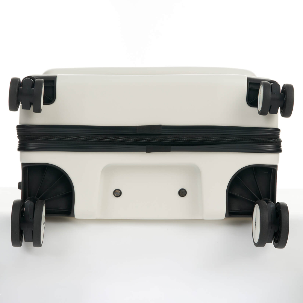 Валіза Bagland середня 72 л біла (1140621766) - зображення 10