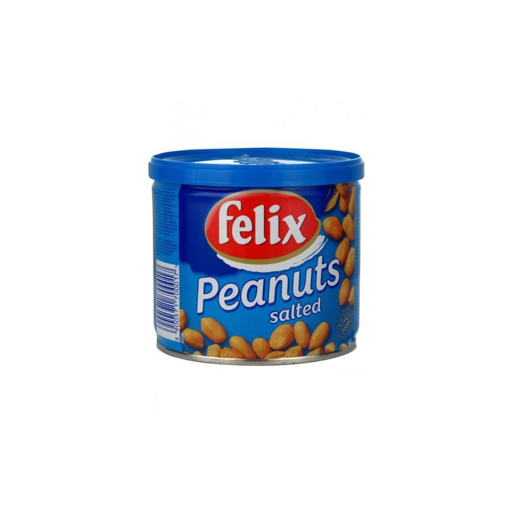 Горіхи FELIX Арахіс солоний ж/б 120 г (5900571700017) - зображення 1