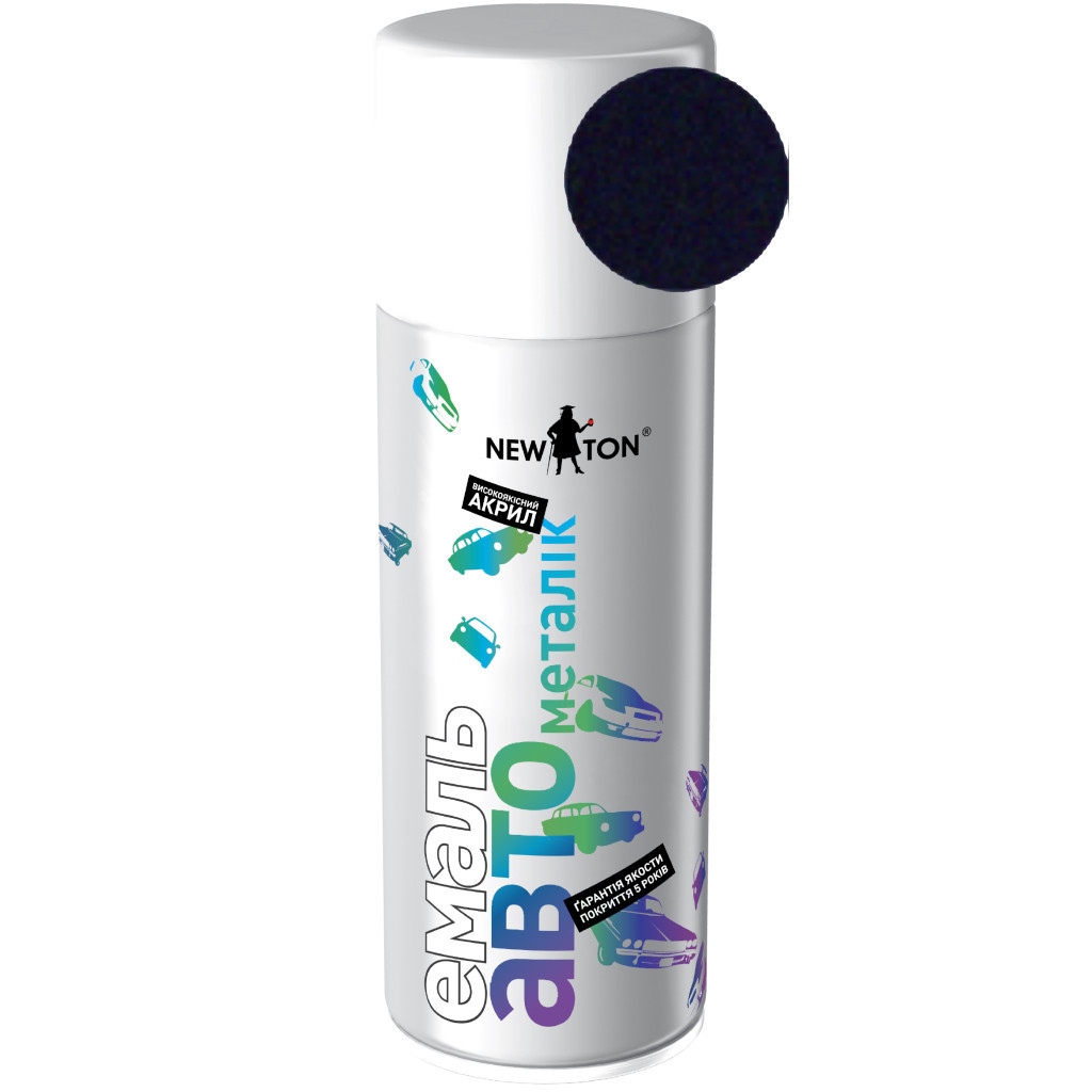 Аерозольна фарба для автомобіля New Ton 448 мет. рапсодія 400 мл (000000490) - зображення 1