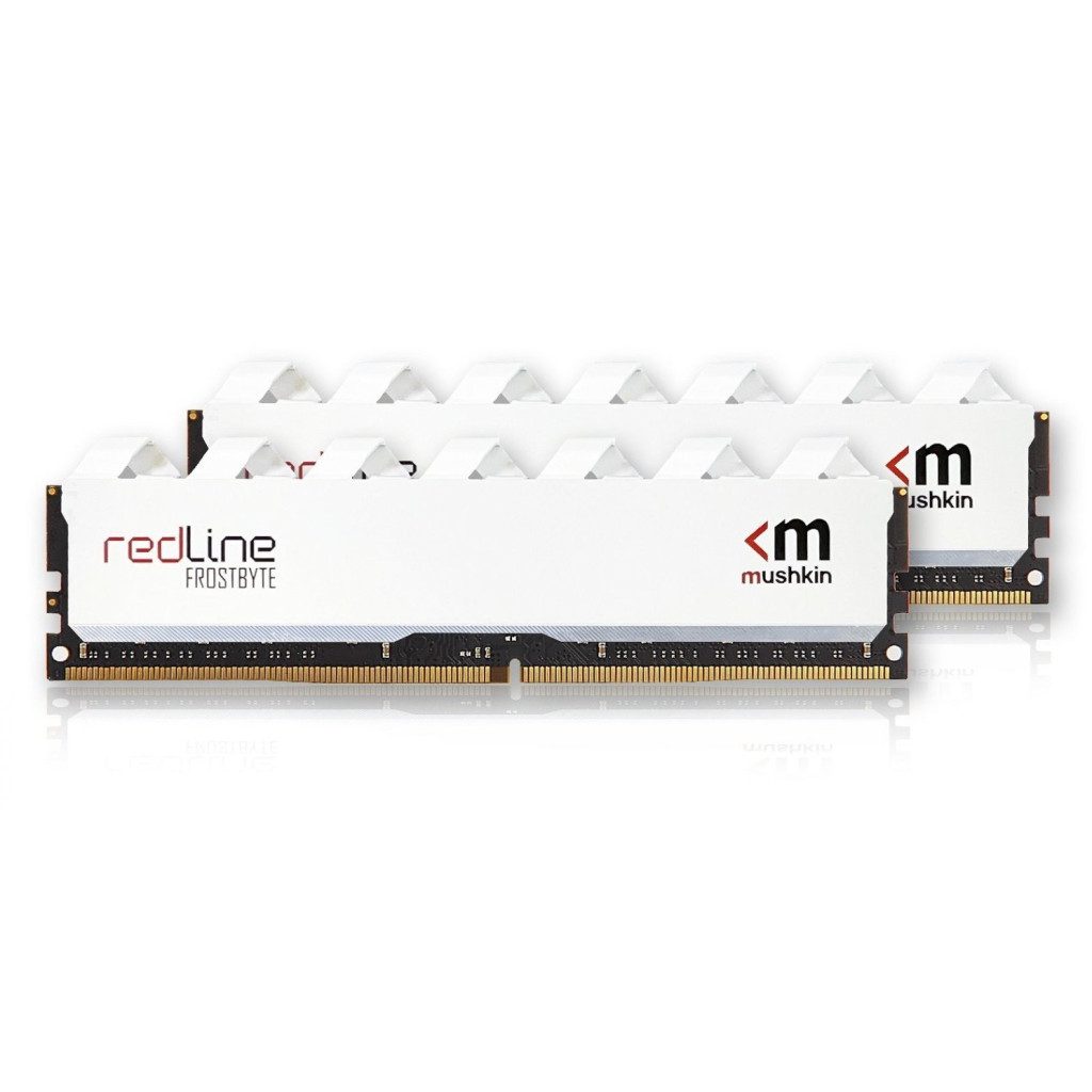 Модуль пам'яті для комп'ютера DDR4 32GB (2x16GB) 4000 MHz Redline White Mushkin (MRD4U400JNNM16GX2) - зображення 2