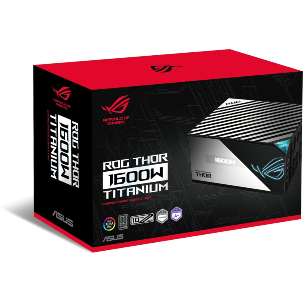 Блок живлення ASUS 1600W ROG THOR (ROG-THOR-1600T-GAMING) - изображение 11