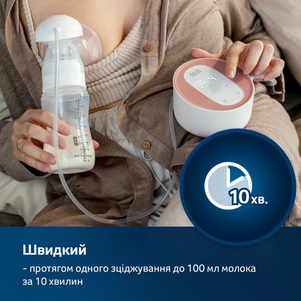 Молоковідсмоктувач Lovi електричний 2-фазний Prolactis 3D Soft (50/050exp) - зображення 6