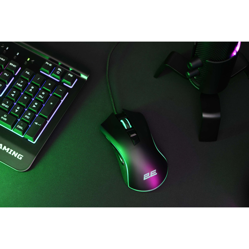 Мишка 2E MG340 RGB USB Black (2E-MG340UB) - зображення 7