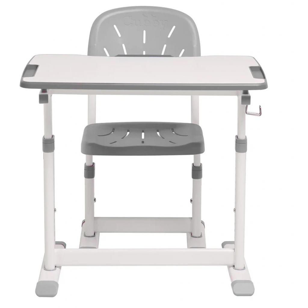 Парта зі стільцем FunDesk Olea Grey (516043) - зображення 4