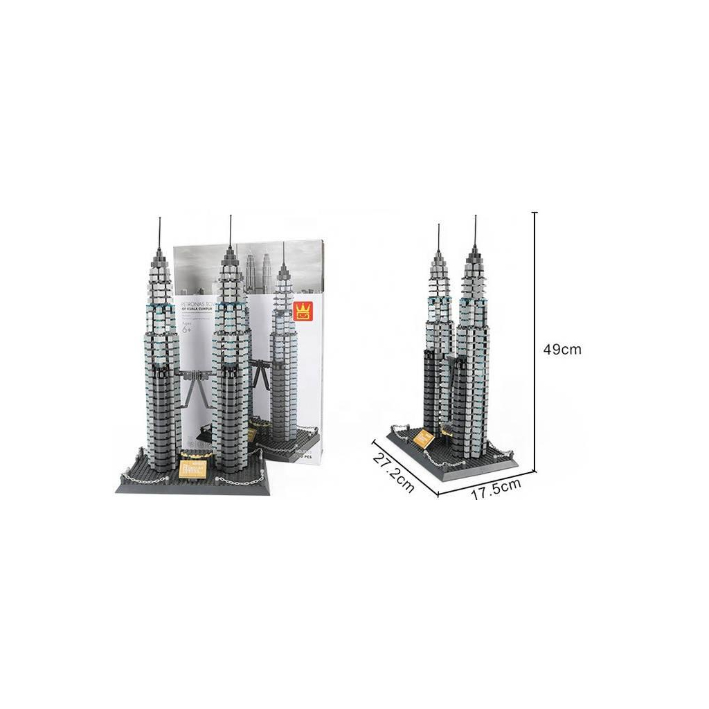 Конструктор Wange Вежі Петронас, Малайзія (WNG-Petronas-Towers) - зображення 3