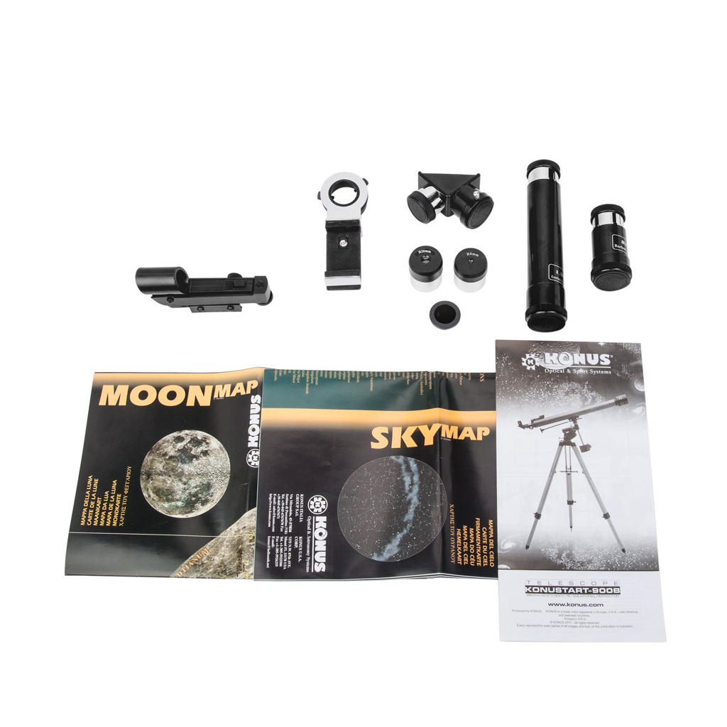 Телескоп Konus Konustart-900B 60/900 EQ2 (1738) - изображение 6
