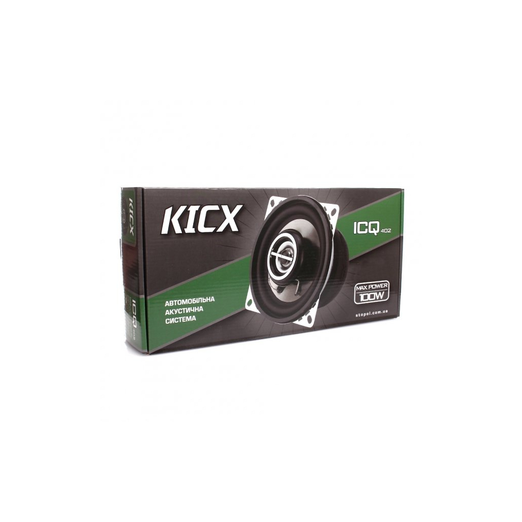 Коаксіальна акустика Kicx ICQ 402 - зображення 5