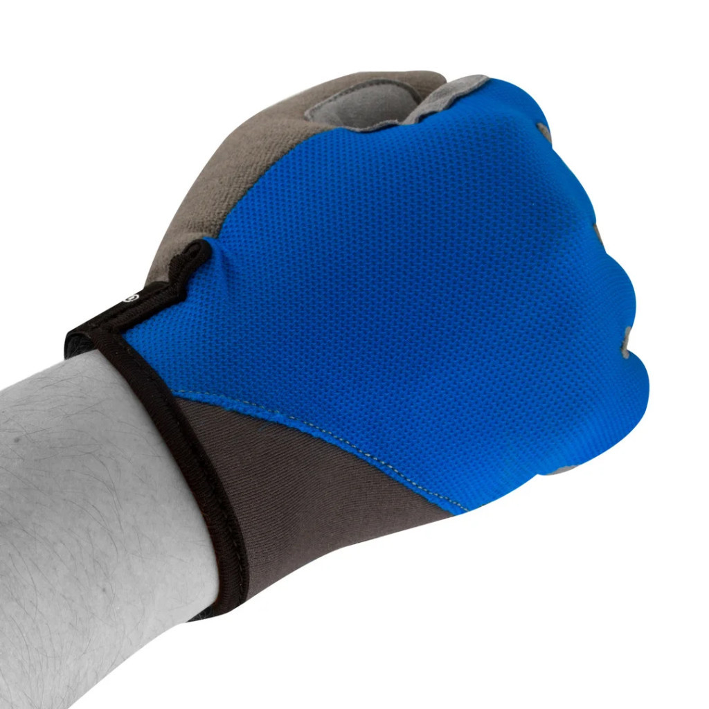 Велорукавиці PowerPlay 6566 Blue M (6566_M_Blue/Grey) - зображення 4