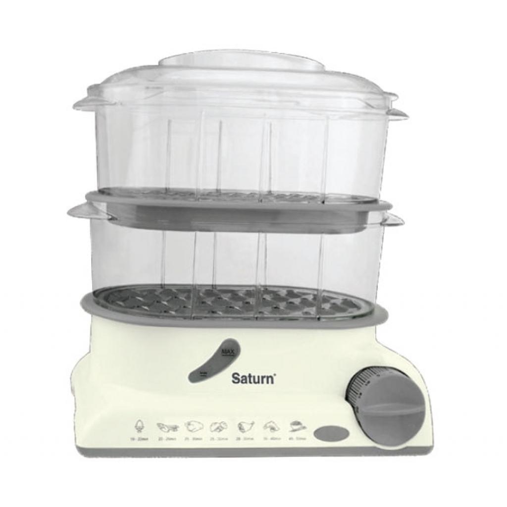 Пароварка Saturn ST-EC1179 Grey - зображення 1