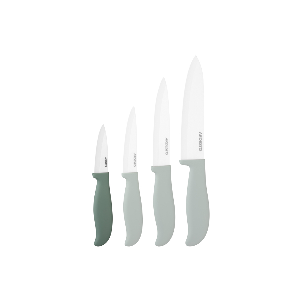 Кухонний ніж Ardesto Fresh 18.5 см Green (AR2118CZ) - зображення 3