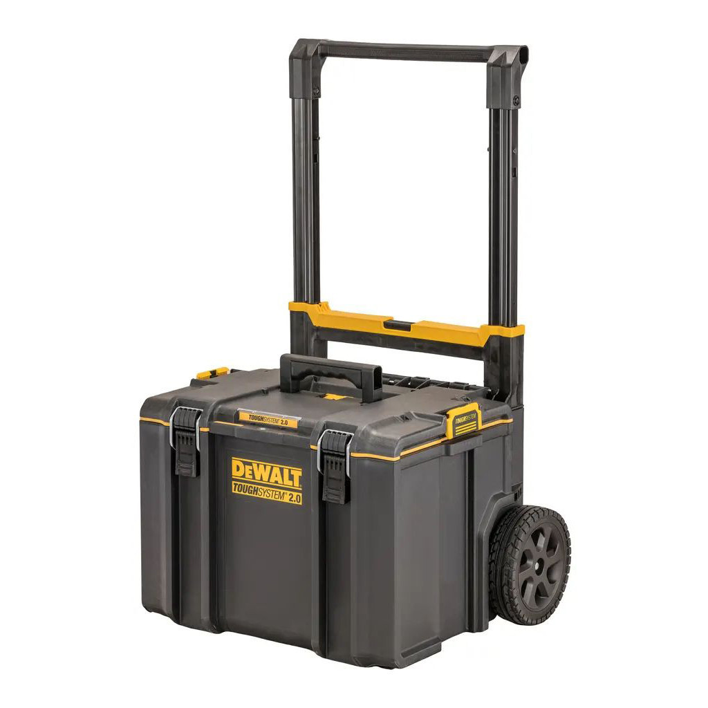 Ящик для інструментів DeWALT комплект TOUGHSYSTEM 2.0, 3 ящики на візку (DWST83401-1) - зображення 1