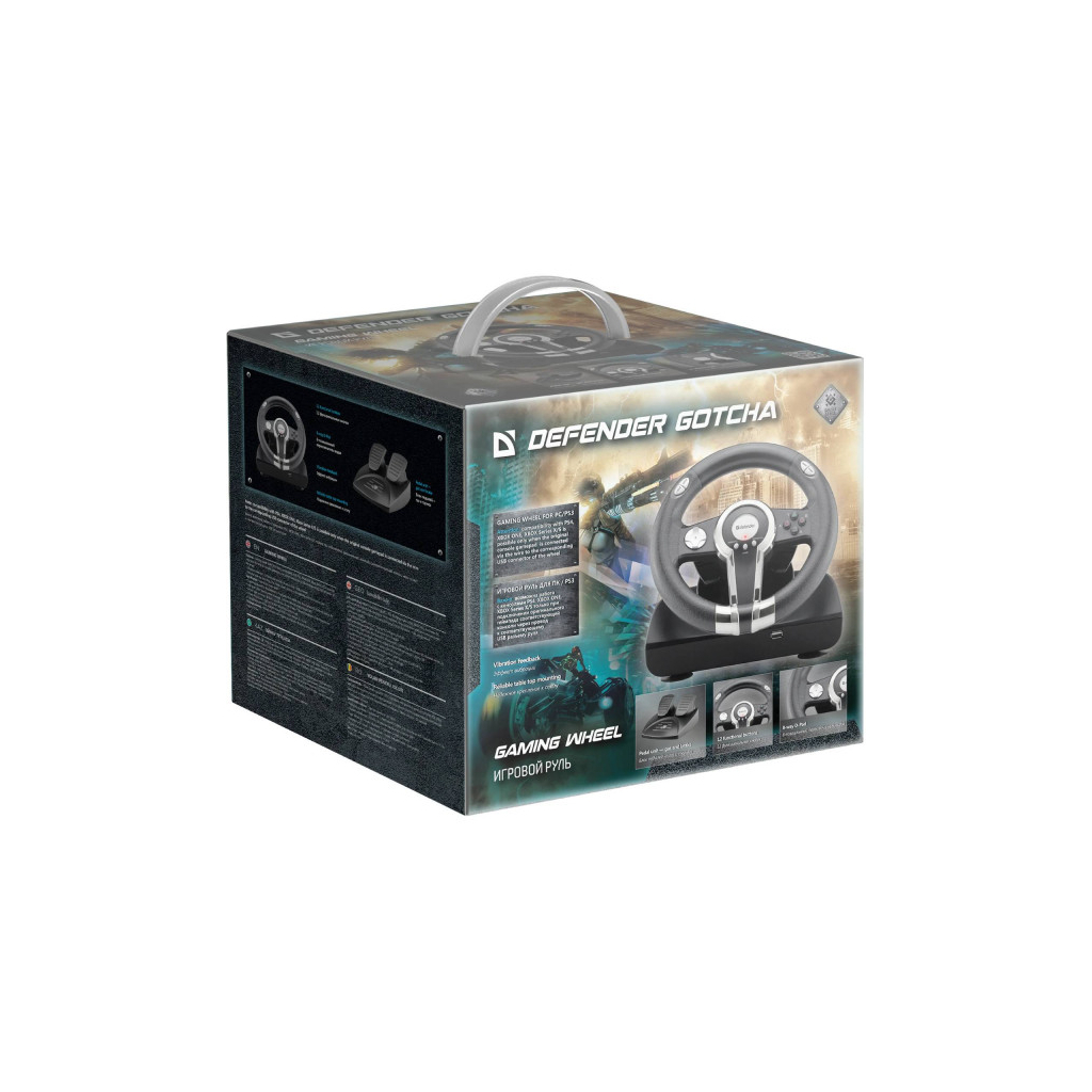 Кермо Defender Gotcha PC/PS3/PS4 (64398) - зображення 8