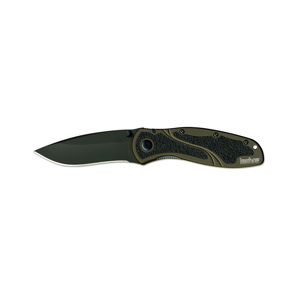 Ніж Kershaw Blur Olive Drab (1670OLBLK) - зображення 1
