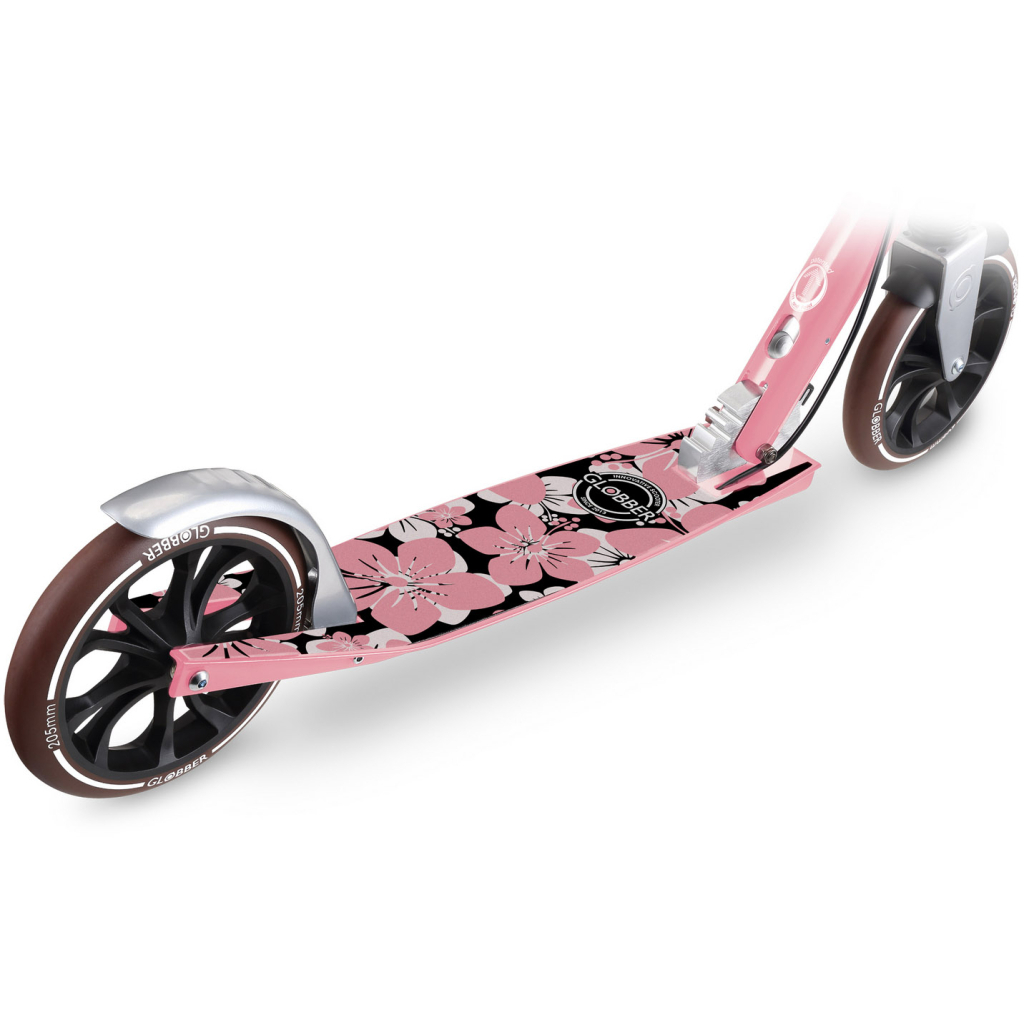 Самокат Globber NL205 Deluxe з ручним гальмом Пастельно-рожевий (685-210) - зображення 3
