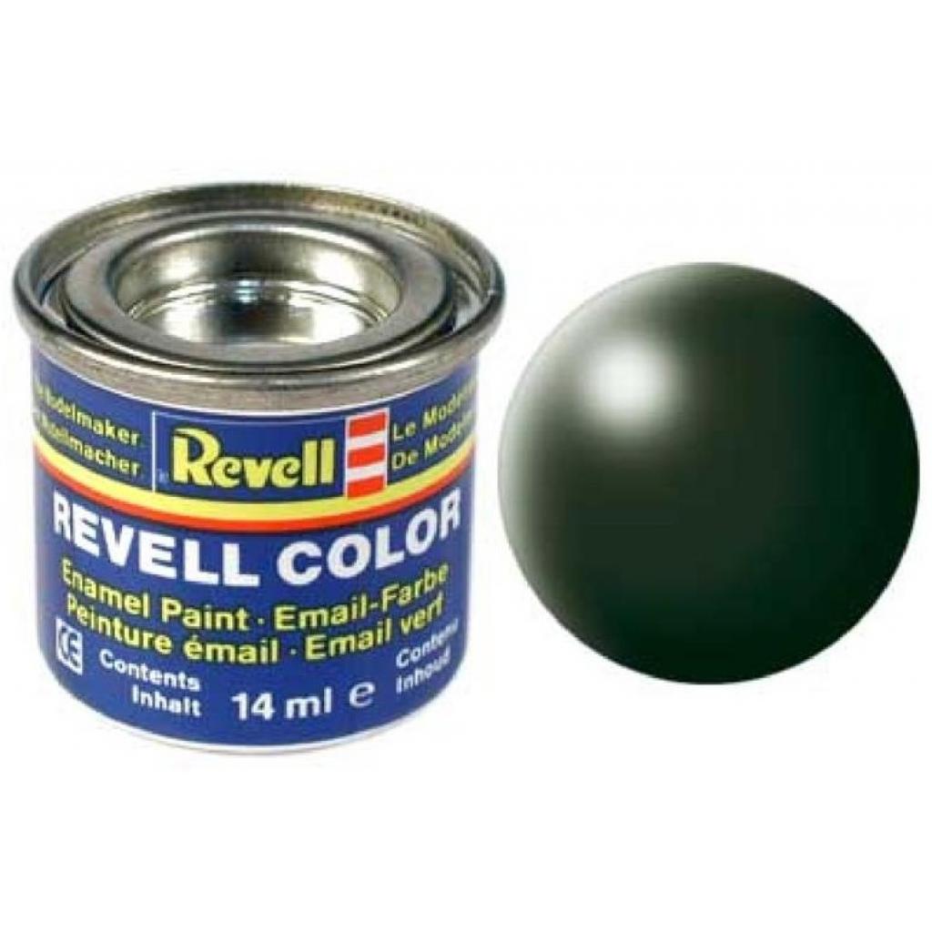 Аксесуари до збірних моделей Revell Фарба № 363 Темно-зелена шовково-матова, 14 мл (RVL-32363) - изображение 1