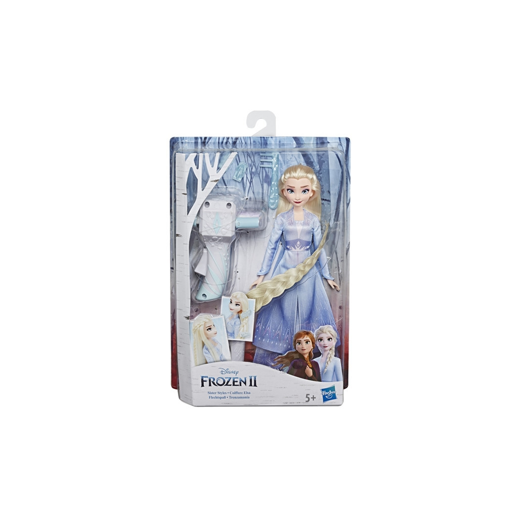 Лялька Hasbro Frozen Крижане серце 2 Ельза з аксесуарами для волосся (E6950_E7002) - зображення 1