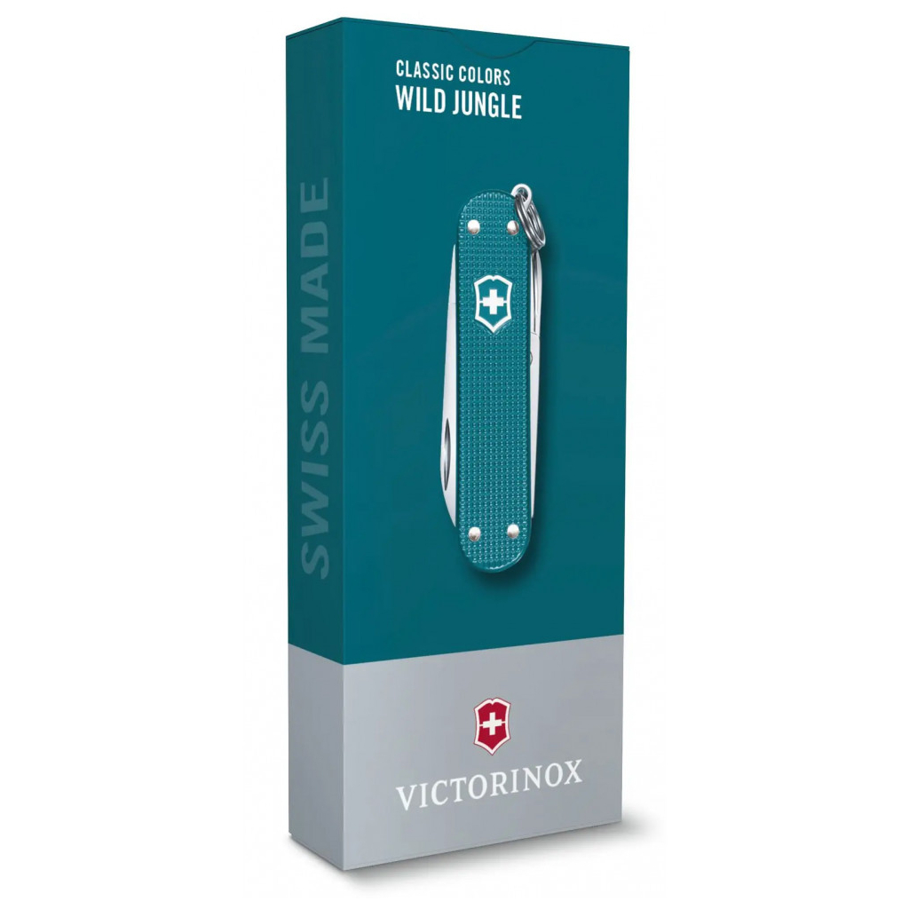 Ніж Victorinox Classic SD Alox Colors Wild Jungle (0.6221.242G) - зображення 2