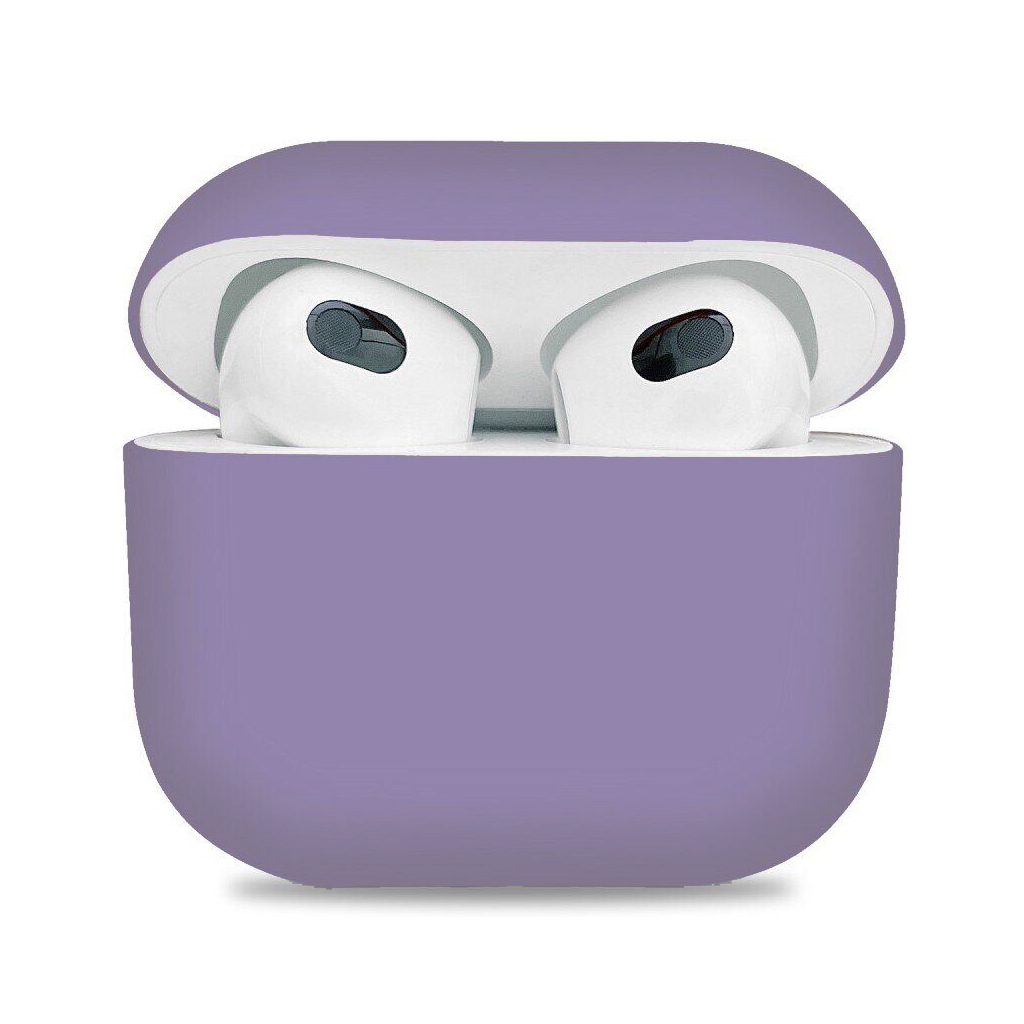 Чохол для навушників Armorstandart Ultrathin Silicone Case для Apple AirPods 3 Violet (ARM60291) - зображення 1