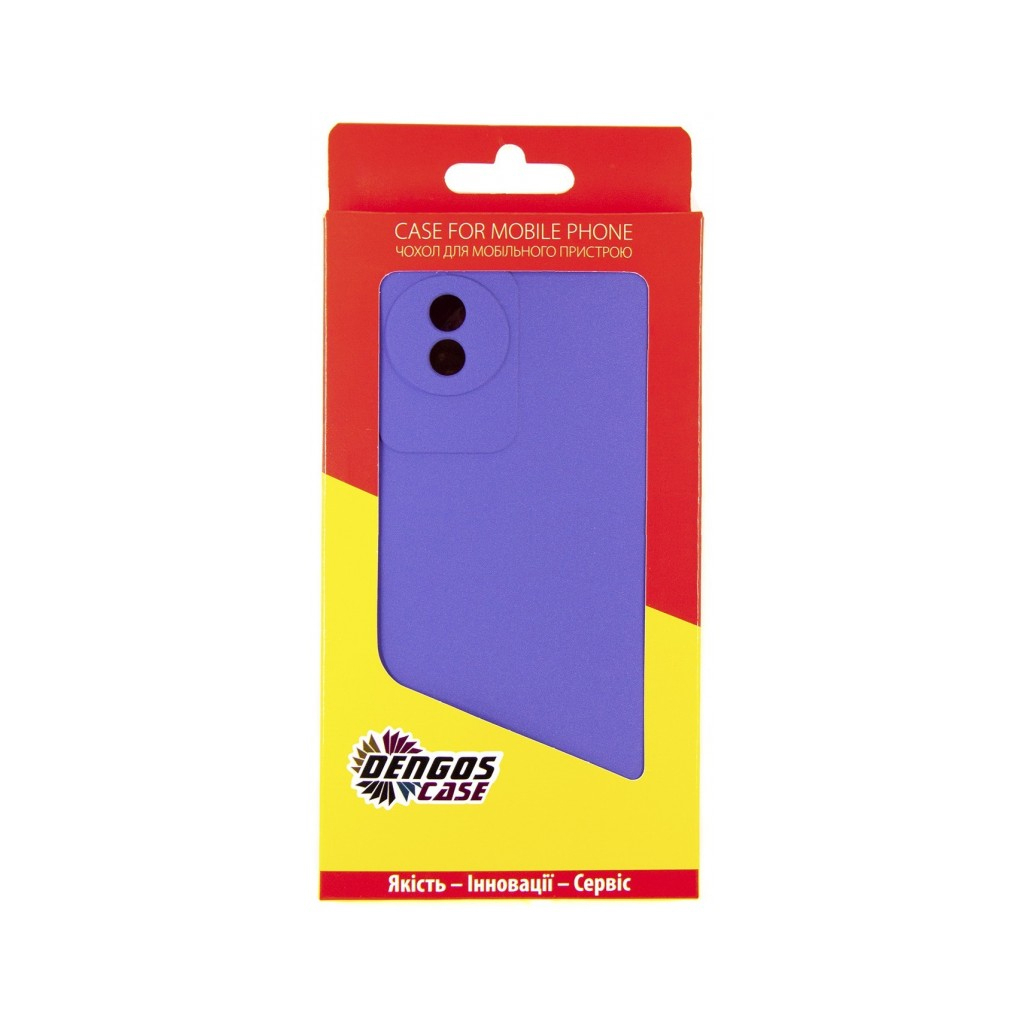 Чохол до мобільного телефона Dengos Carbon Vivo Y02 (purple) (DG-TPU-CRBN-182) - зображення 5