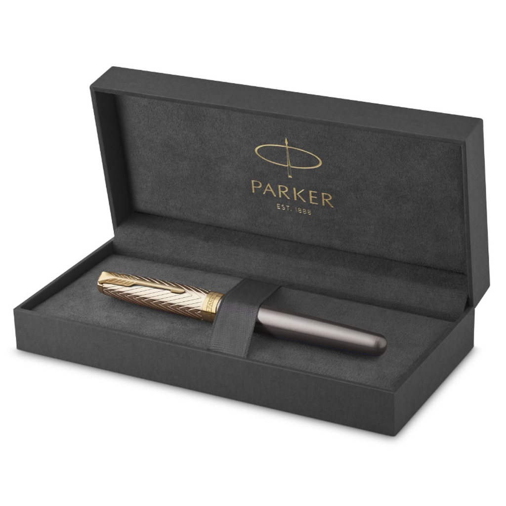 Ручка пір'яна Parker SONNET 17 SE Pioneers GT  FP18 F (68 511) - зображення 5